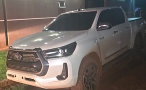 Hallan camioneta hurtada en el barrio San José