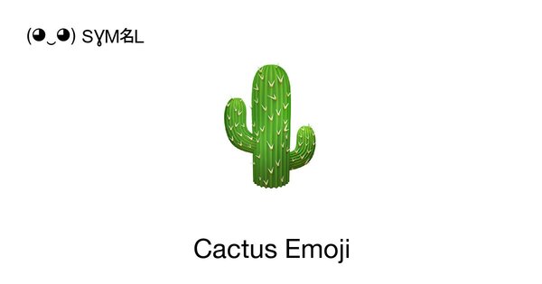 ¿Qué significa el emoji de cactus en un mensaje? El pictograma tiene múltiples usos » San Lorenzo PY