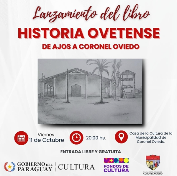 Lanzan libro sobre la historia de Coronel Oviedo - .::Agencia IP::.