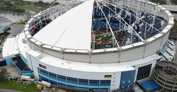 Diario HOY | Huracán Milton arranca el techo del estadio de béisbol de los Tampa Bay Rays