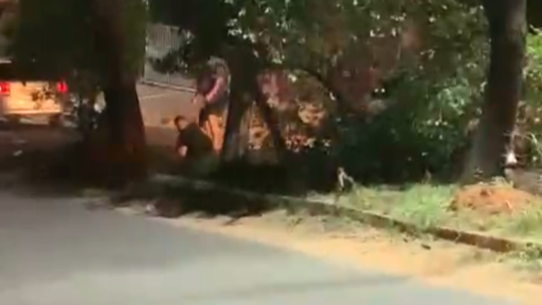 CONDUCTOR SALVAJE NOQUEÓ A UN PADRE DE FAMILIA