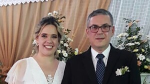 Carmen Villalba y David Domínguez se juraron amor eterno