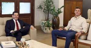 La Nación / Titular de Diputados se reunió con el presidente Peña: “Caminamos con el mismo objetivo”, dice Latorre