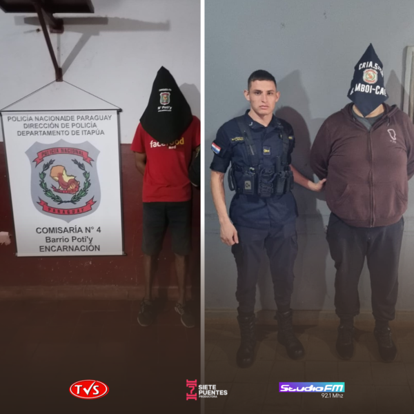 DETENCIONES EN ENCARNACIÓN: OPERATIVO ITAPÚA SEGURO PERMITE LA APREHENSIÓN DE PERSONAS CON ÓRDENES DE CAPTURA - TVS