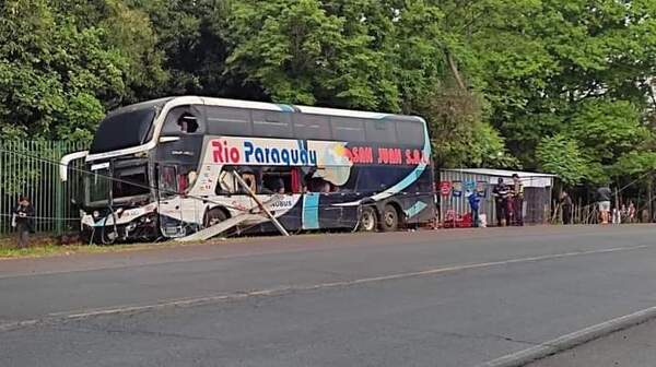 Dos heridos deja un choque en Yaguarón