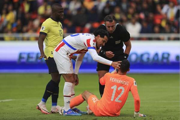 Roberto Jr. Fernández: “Nos vamos contentos con el punto” - Selección Paraguaya - ABC Color