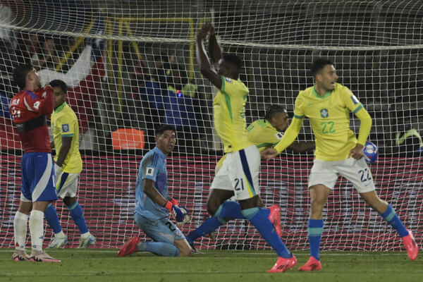 Versus / Brasil firma una gran remontada ante Chile en Santiago