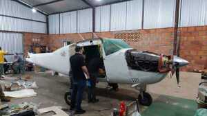 Lo que tenés que saber: Incautan avioneta de un taller aeronáutico clandestino en Luque