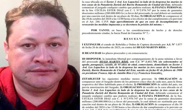 Caso Berilo: Tras ser capturado por el Grupo Lince, juez ordena “inmediata libertad” a cuñado de “Cucho” – Diario TNPRESS