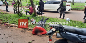 PERSECUCIÓN POLICIAL TERMINÓ CON DOS HERIDOS EN ENCARNACIÓN - Itapúa Noticias