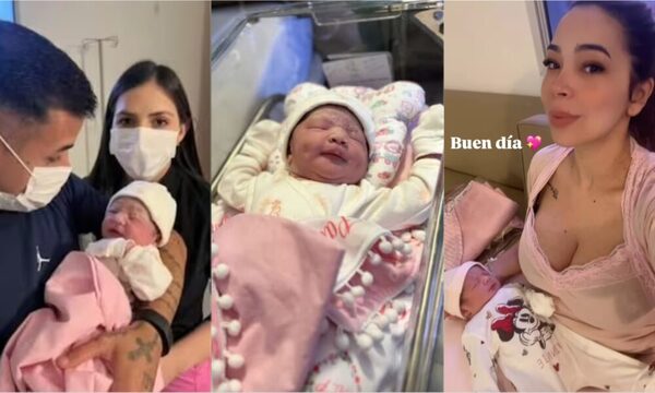 ¡Ma’ena! Ya nació la hija de famosa pareja de cumbieros