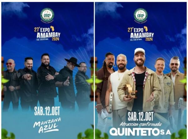 Un Evento Artístico Musical de Alta Calidad en la Expo Amambay