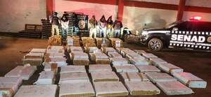 Imputan a presunto responsable de cargamento de 2.000 kilos de marihuana incautado de un depósito
