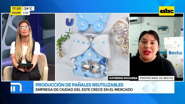 Producción de pañales reutilizables: empresa de CDE crece en el mercado - Gente & Negocios - ABC Color