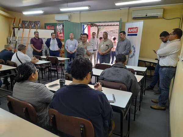 ANDE crea equipos para enfrentar emergencias climáticas y altas temperaturas - Economía - ABC Color