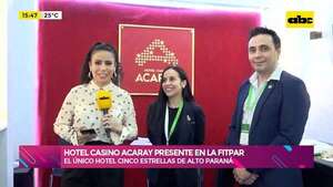 Hotel Casino Acaray, el único con 5 estrellas en el Alto Paraná  - Ensiestados - ABC Color