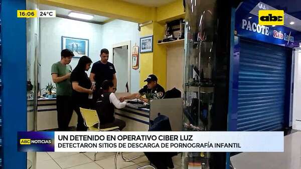 Operativo Ciberluz: allanamientos simultáneos contra la pornografía infantil - ABC Noticias - ABC Color