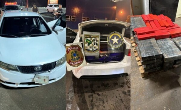 Paraguayo intentó huir de la Policía Federal, pero fue capturado