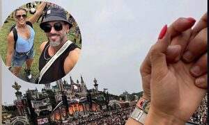 Malala Olitte acampó con su amor para disfrutar de la experiencia del Tomorrowland