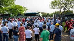 Simulacro anual de evacuación en Itaipú moviliza a más de 1.700 personas en ejercicio de emergencia