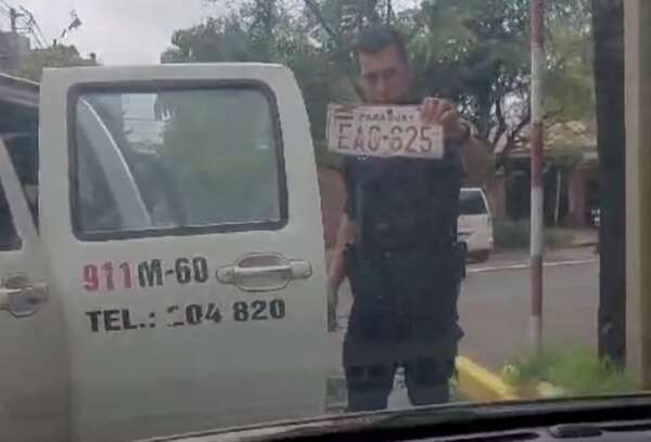 Video: denuncian supuesto procedimiento irregular y esto contesta la Policía - Policiales - ABC Color