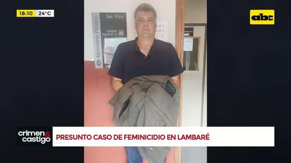 Presunto feminicidio en Lambaré: hijos apuntan al concubino de la víctima - Crimen y castigo - ABC Color