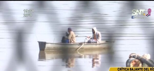 Bajante del río afecta severamente a pescadores - SNT