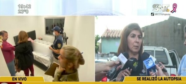 Culminó la autopsia de mujer asesinada en Lambaré - SNT