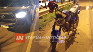 MOTOCICLISTA PIERDE LA VIDA TRAS CHOQUE CONTRA UNA CAMIONETA EN CARMEN DEL PARANÁ - Itapúa Noticias