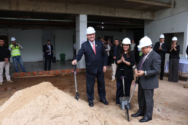 Retoman obras para conclusión de la futura Fiscalía en Encarnación
