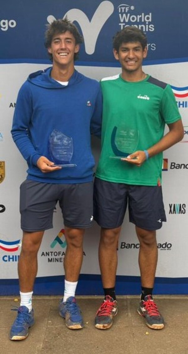 Alex Santino Núñez gana otro cetro de dobles en Chile