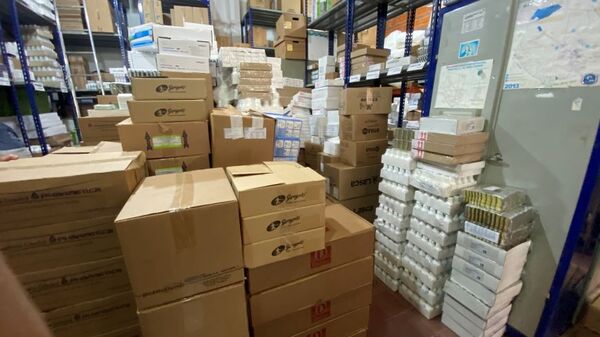Entrega de insumos y medicamentos a dos regiones sanitarias - .::Agencia IP::.