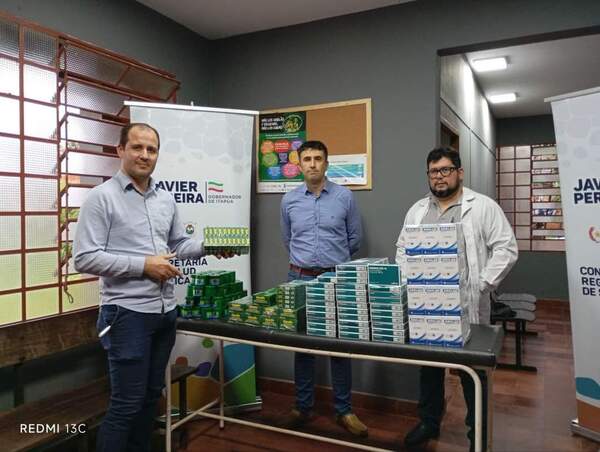 Secretaría Departamental de la Salud entregó importante lote de medicamentos en Itá Paso