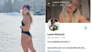 “No tengo fotos desnuda”, dijo Luana Alonso tras lanzarse a OnlyFans