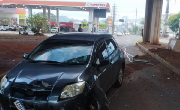 Conductor alcoholizado protagonizó accidente en el km 4 de CDE
