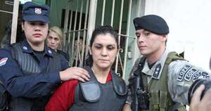 Diario HOY | Trasladan a Carmen Villalba a Minga Guazú y la ubican en celda de máxima seguridad