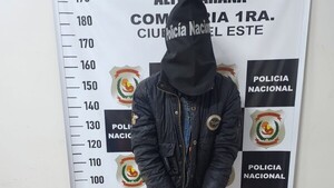 Hombre con arresto domiciliario es sorprendido en intento de robo en Ciudad del Este