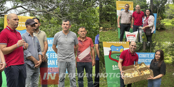 EN ESTE 2024 MUNICIPALIDAD DE CAMBYRETÁ YA ENTREGÓ MÁS 300 MILLONES A COMITÉS DE PRODUCTORES - Itapúa Noticias