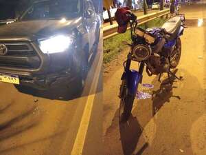 Motociclista falleció tras colisión frontal contra camioneta sobre la ruta PY01 - Policiales - ABC Color