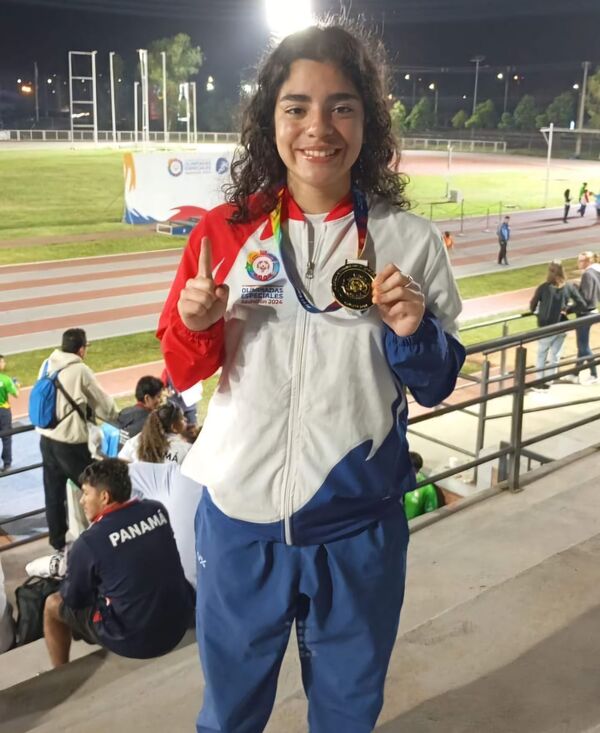 Joven concepcionera gana Medalla de Oro en los IV Juegos Latinoamericanos de Olimpiadas Especiales