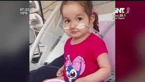La pequeña Jimena sigue luchando por un nuevo corazón - SNT