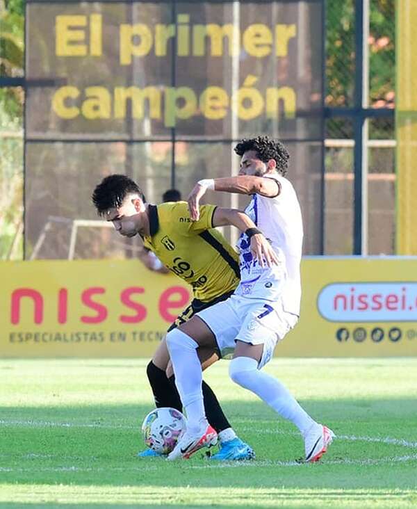 Festejo incompleto: Guaraní 1-Ameliano 1 - Fútbol - ABC Color