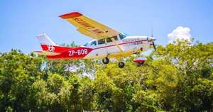 La Nación / Investigan nexo narco con avión de una escuela de paracaidismo