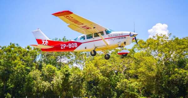 La Nación / Investigan nexo narco con avión de una escuela de paracaidismo