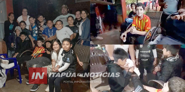 GOLES POR MI BARRIO: TRANSMITEN VALORES DE AMISTAD Y COMPAÑERISMO - Itapúa Noticias