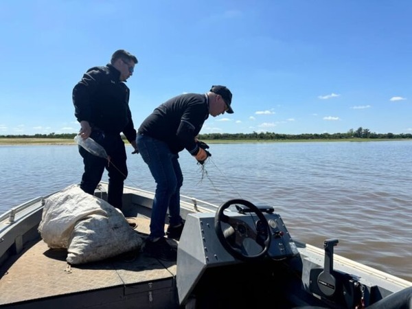 Incautan equipos de pesca y pescados sin medidas reglamentarias en Ñeembucú - ADN Digital