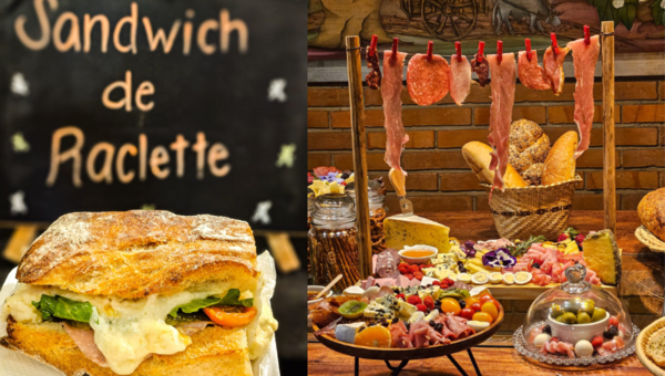 Raclettazo: deliciosas tablas de quesos y charcutería (la estrella son los sándwiches de Raclette)