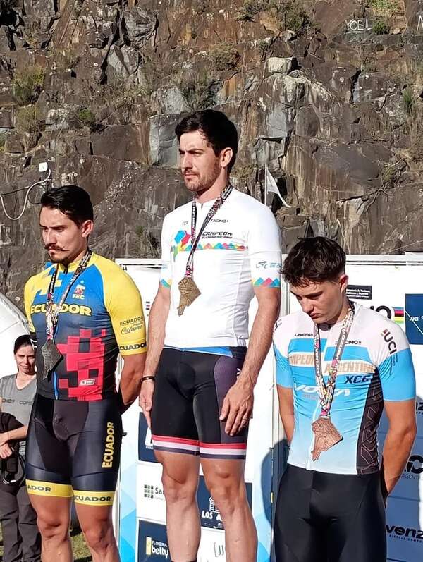 Ciclismo MTB: Lucas Bogado, oro sudamericano - Polideportivo - ABC Color