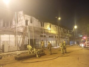 Cortocircuito provoca incendio en la cárcel de Ciudad del Este - Unicanal
