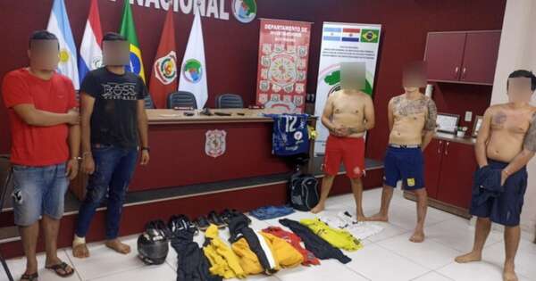Diario HOY | Capturan a cinco asaltantes vinculados a violentos robos en Alto Paraná